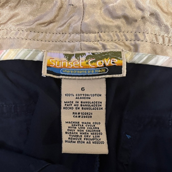 Navy Blue Women's Boot Cut Pants - Picture 2 of 2